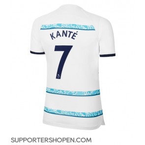 Chelsea Kante #7 Borta Matchtröja Dam 2022-23 Kortärmad